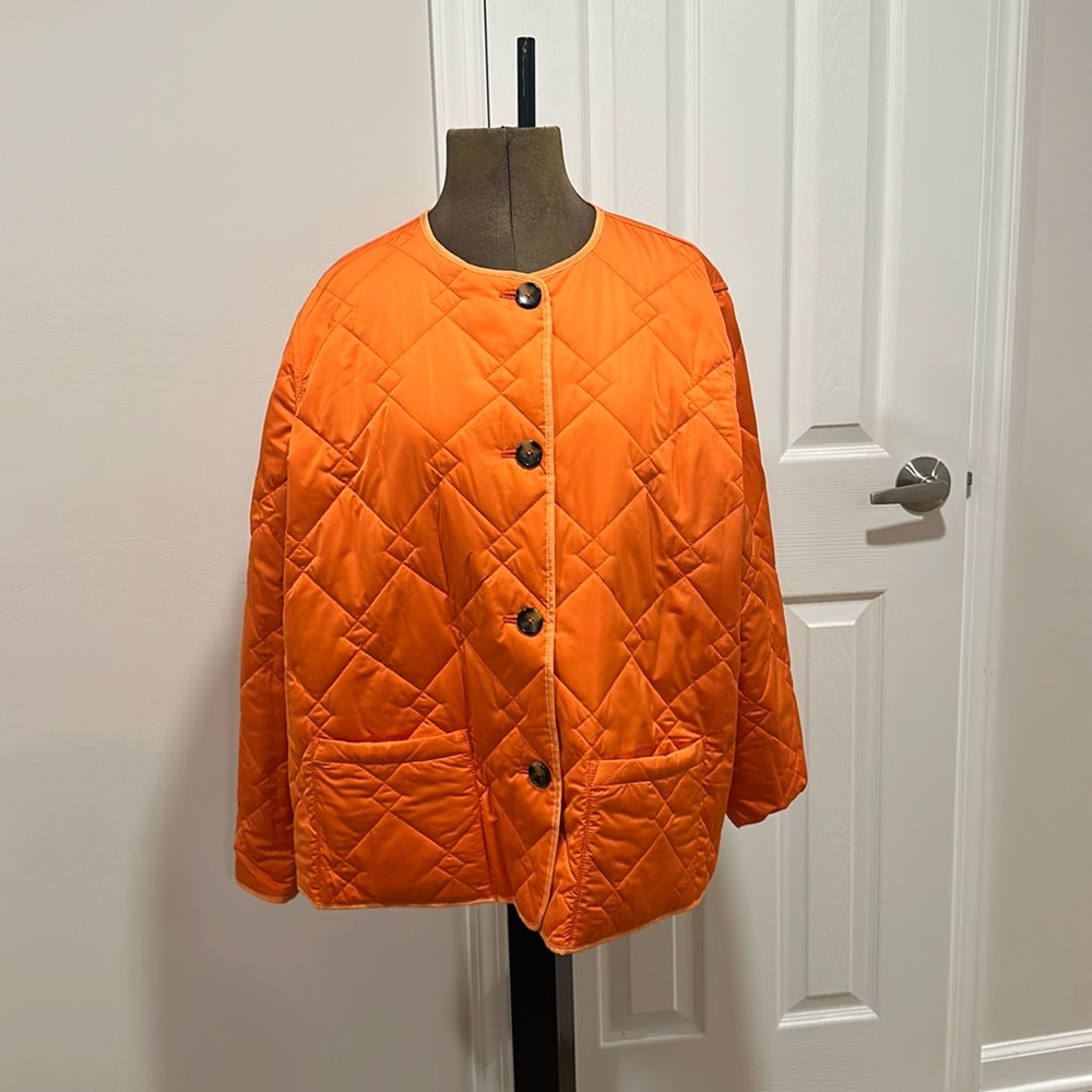 Jane Post Reversible Quilted Jacket size XL